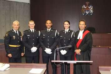 CKPS has three new recruits. Aug 10, 2017. (Photo by Paul Pedro)