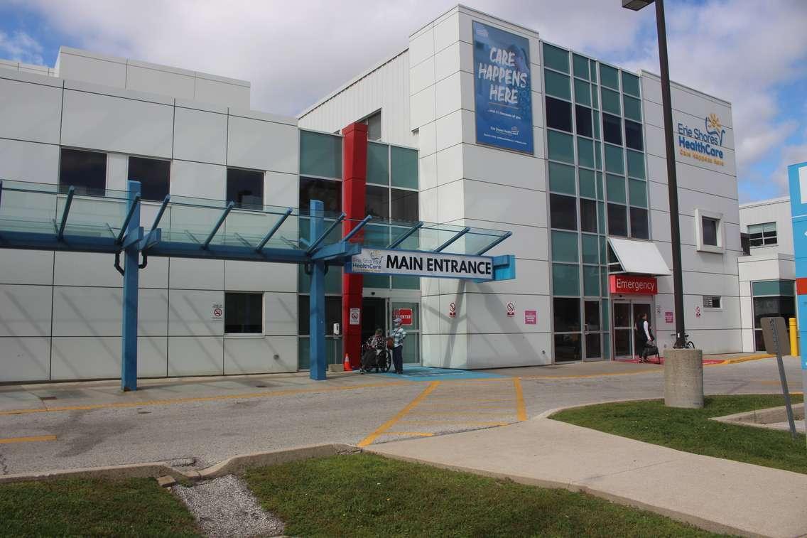 Erie Shores HealthCare in Leamington, September 13, 2023. (Photo by Maureen Revait) 