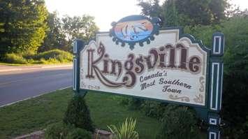 Town of Kingsville Welcome Sign. (BlackburnNews.com file photo.)
