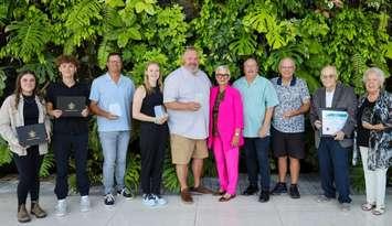 (A photo of this year's recipients of the Mayor's Recognition Awards courtesy of the Municipality of Leamington)