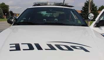 A Windsor police cruiser, September 1 2014.  (Photo by Adelle Loiselle.)