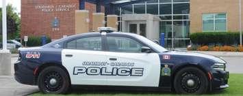Strathroy-Caradoc police cruiser. Photo via strathroy-caradoc.ca. 