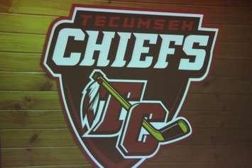 The Tecumseh Chiefs logo.  (Photo by Jason Viau)