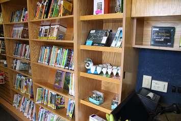 The Windsor Public Library unveils its new bookmobile on August 16, 2016. (Photo courtesy the Windsor Public Library)