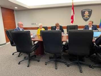 Windsor Police Service Board meeting, June 22, 2023. (Photo by Maureen Revait)