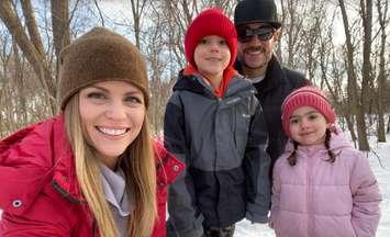 Tera Gillen-Petrozzi and her family.  (Photo courtesy of Ryan Petrozzi)