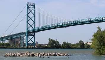 Ambassador Bridge. (Photo by Jason Viau)