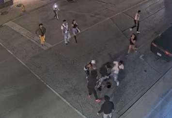 Taken from CCTV footage provided by the Windsor Police Service. 