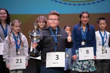 Grade 5 student Isaac Brogan, (Provided by the W.F.C.U. Credit Union) 