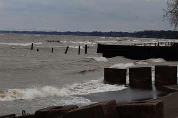 Lake Erie on November 30, 2022. (Millar Hill)