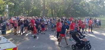 Photo courtesy of Sarnia Lambton Terry Fox Run via Facebook. 