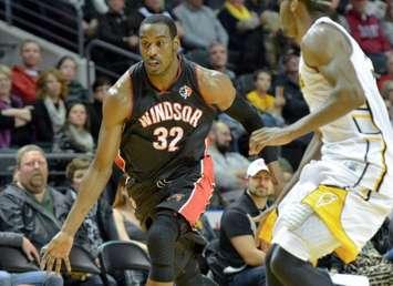 The London Lightning battle the Windsor Express, February 5, 2015. (Photo courtesy of Kevin Jarrold via the Windsor Express)