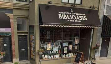 (Photo of Biblioasis in Windsor courtesy of Google.com/maps)