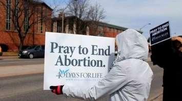 A photo courtesy of 40 Days of Life petition.