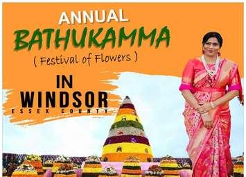 Bathukamma in Windsor-Essex County.