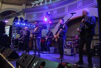 The S'Aints perform a preview of the Sleighing Hunger concert at Cosmos in Caesars Windsor, November 23, 2022. (Photo by Maureen Revait) 