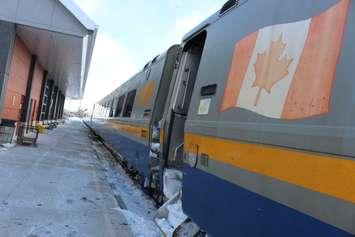 BlackburnNews.com file photo of the Via Rail train station in Windsor. (Photo by Jason Viau)