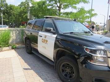 OPP vehicle (photo by Tamara Thornton, Blackburn Media)