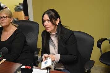 Windsor West MPP Lisa Gretzky at her constituency office, December 7, 2018. Photo by Mark Brown/Blackburn News.