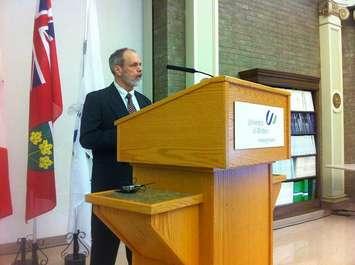 Dr. Daniel Heath, Director of the University of Windsor's Great Lakes Institute for Environmental Research.