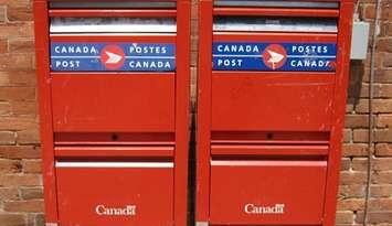 Canada Post mail boxes