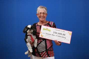 Photo of Suzanne Allair of Amherstburg courtesy of OLG.