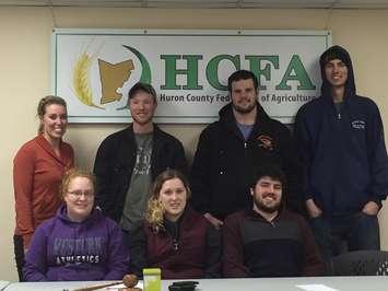 Back Row (left to right): Samantha Klaver, Adam Henderson, James Gibson & Kurtis McNichol
Front Row (left to right): Becky Aikens, Sierra Lamb-Downey & Murray Dale