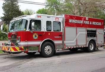 BlackburnNews.com file photo Windsor Fire and Rescue. (Photo by Maureen Revait)