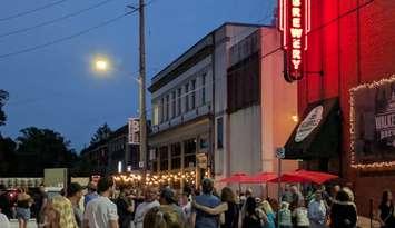 Walkerville Night Market, July 25, 2025. Photo by Mark Brown/WindsorNewsToday.ca.