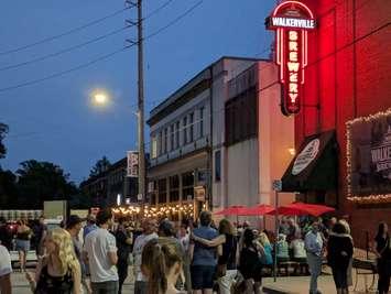 Walkerville Night Market, July 25, 2025. Photo by Mark Brown/WindsorNewsToday.ca.