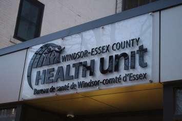 Windsor-Essex County Health Unit, Windsor, Photo by Mark Brown, WindsorNewsToday.ca.