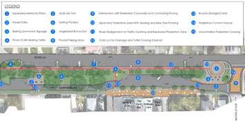 Erieau Boulevard concept plan (Image from the Municipality of Chatham-Kent)