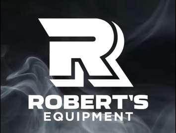 Robert's Equipment new logo. From the Robert's Equipment Facebook page. 