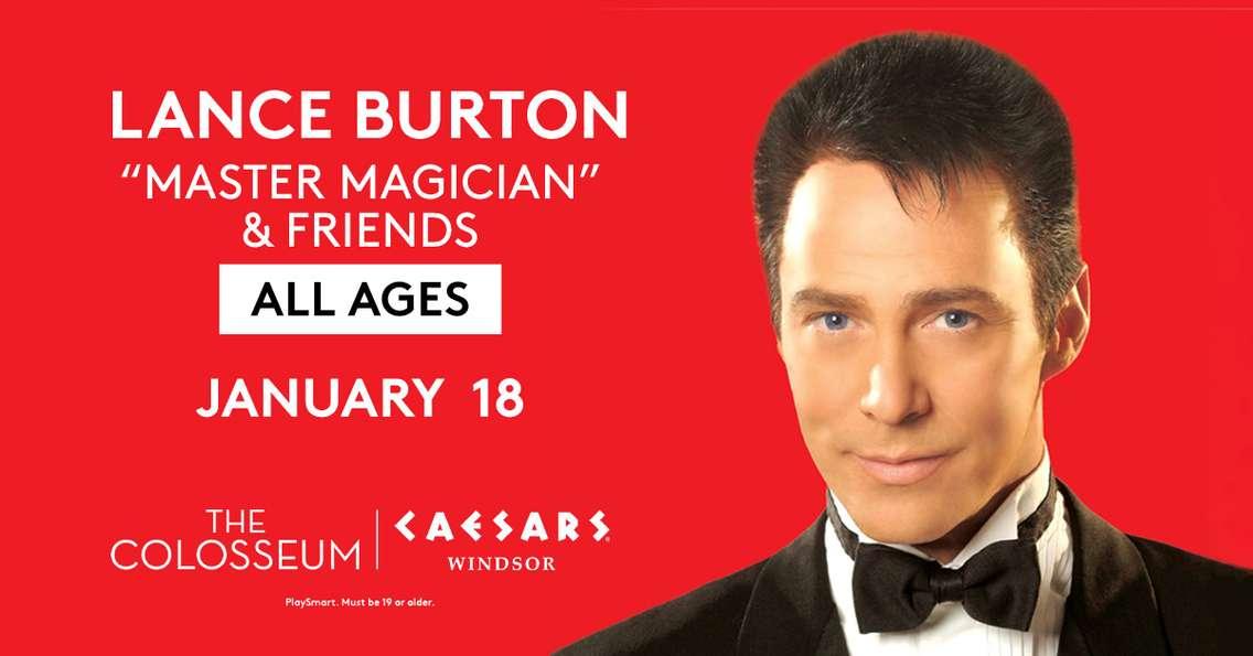 Lance Burton. Image courtesy Caesars Entertainment.