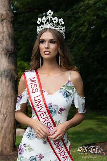 Windsor resident Marta Stepien, Miss Universe Canada 2018. Photo courtesy of Miss Universe Canada official website.