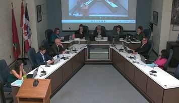 (Photo from livestream of Amherstburg Town Council meeting on September 9, 2024)