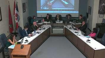 (Photo from livestream of Amherstburg Town Council meeting on September 9, 2024)