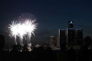 The 60th Ford Fireworks on the Windsor riverfront. Photo by Mark Brown/Blackburn News.