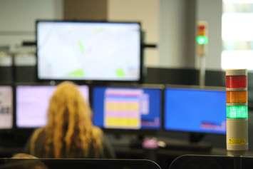 BlackburnNews.com file photo of the 911 dispatch centre in Windsor, August 12, 2015. (Photo by Jason Viau)