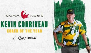 St. Clair College men's golf coach Kevin Corriveau. Image courtesy St. Clair College Athletics.