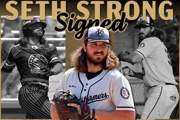 Seth Strong. (Photo via the Chatham-Kent Barnstormers / Facebook)