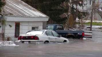 The flooding devastation in Williamsford, which remians under a state of emergency.