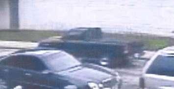 Windsor police have released a surveillance photo of a pickup truck believed to have been involved in a shooting on Brant St., September 29, 2015. (Photo courtesy of the Windsor Police Service)
