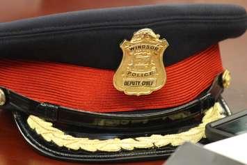 BlackburnNews.com file photo of Windsor police deputy chief hat. (Photo by Jason Viau)