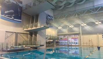 The Windsor International Aquatics and Training Centre diving facilities, November 27, 2024. (Photo by Maureen Revait) 