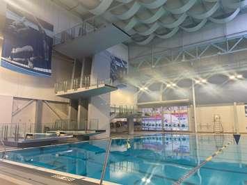 The Windsor International Aquatics and Training Centre diving facilities, November 27, 2024. (Photo by Maureen Revait) 