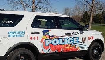 A vehicle from Windsor police's Amherstburg detachment. Photo courtesy Windsor Police Amherstburg/X.