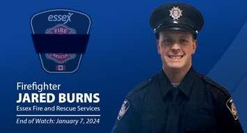 Jared Burns (Photo courtesy of the Essex Fire and Rescue Services)