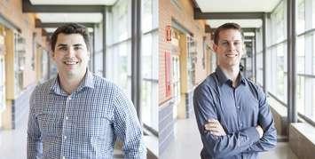 Two new Family Medicine Residents at the CKHA. Dr. Adam McDowal (left) and Dr. Aaron Gross (right). (Photo courtesy of the Chatham-Kent Health Alliance.)