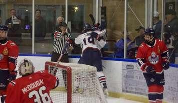 The LaSalle Vipers in action against the Stratford Warriors, November 28, 2024. Photo courtesy LaSalle Vipers official website.